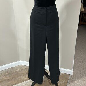 Kasper Black Straight-Leg Dress Pants